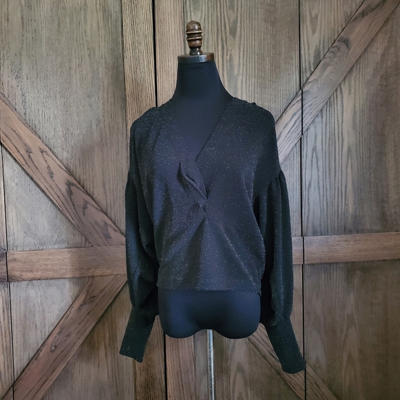 Iro Twist Glittery Nuran Top - Picture 1 of 5